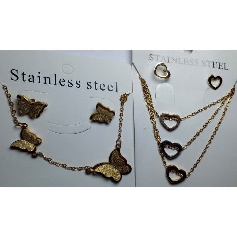 Jewelry 2 Sets Necklace & Earring