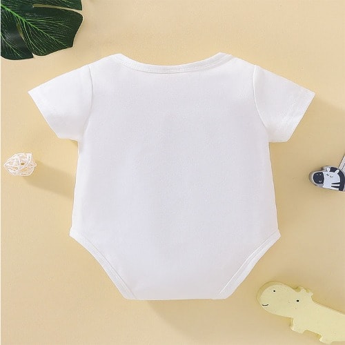 Baby Girl First Birthday Romper - One Crown