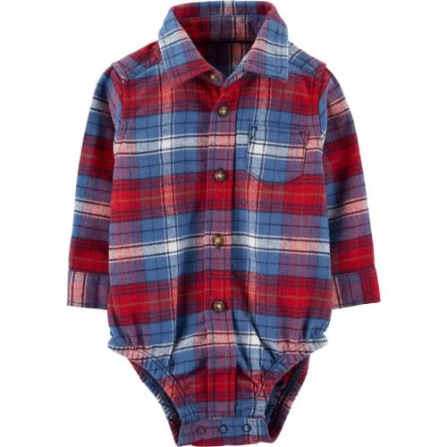 Checkered Plaid Dress Me Up Shirt, Suspender & Chinos