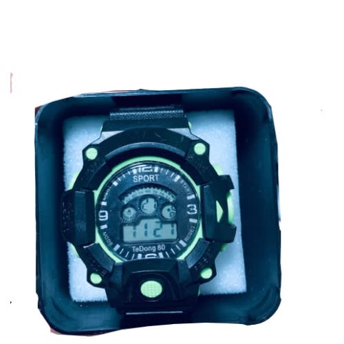 Kids Electronic Sport Watch - Green