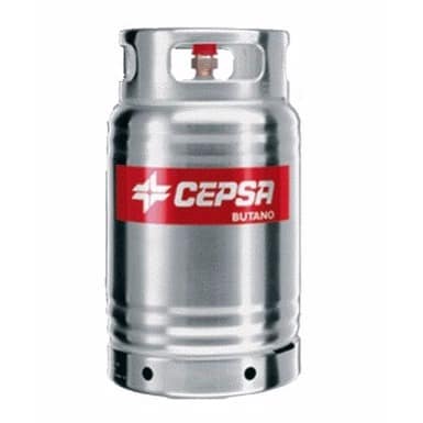 Stainless Light Weighted Butano Gas Cylinder - 12.5kg