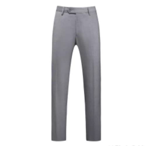 Smart Suit Trousers For Men- Blue + Black + Ash + Royal Blue - 4pcs