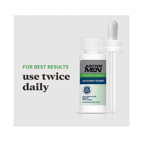 Extra Strength 5% Minoxidil Hair Regrowth Treatment - 3 Month