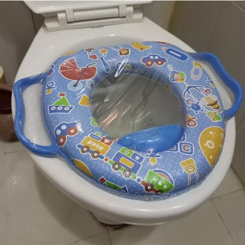 Baby Toilet Seat - Blue Variant