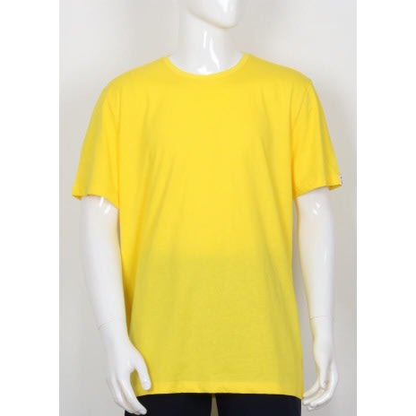Plain Yellow Cotton T-shirt