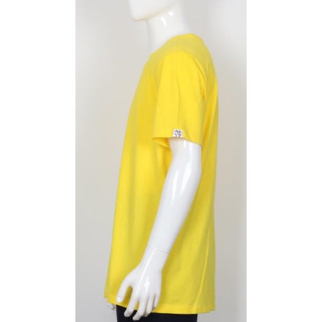 Plain Yellow Cotton T-shirt