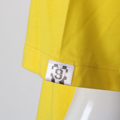 Plain Yellow Cotton T-shirt