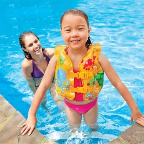 Kids Children Life Jacket With Quick Release-yellow