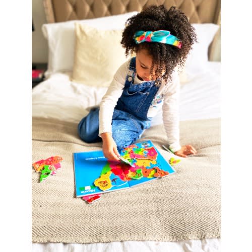 Magnetic Nigeria Puzzle Map For Kids