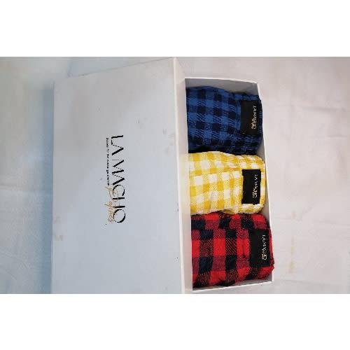 Boxers In Check -3 Pieces