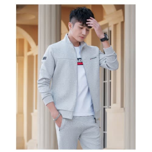 Sports Tracksuit - Long Sleeve - Set Of Three - Grey