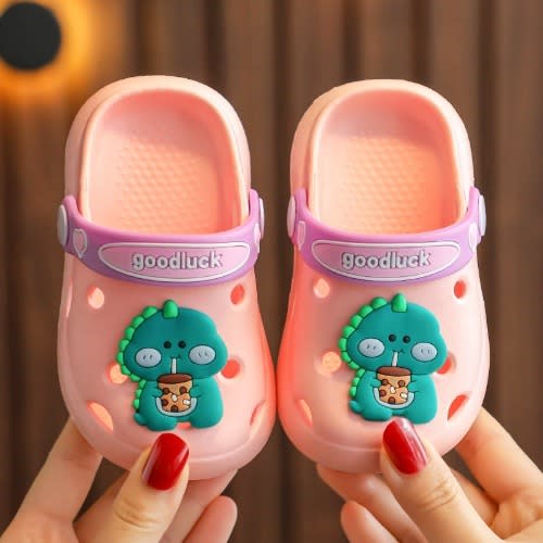 Kid's Unisex Beach Sandal- Pink