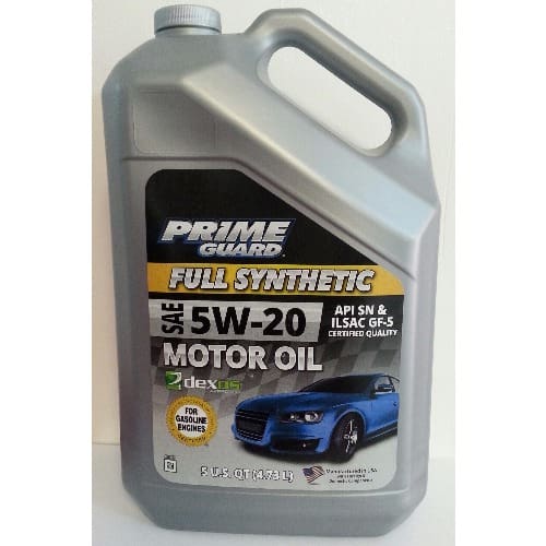 Full Synthetic 5w-20 Motor Oil - 5 Liters