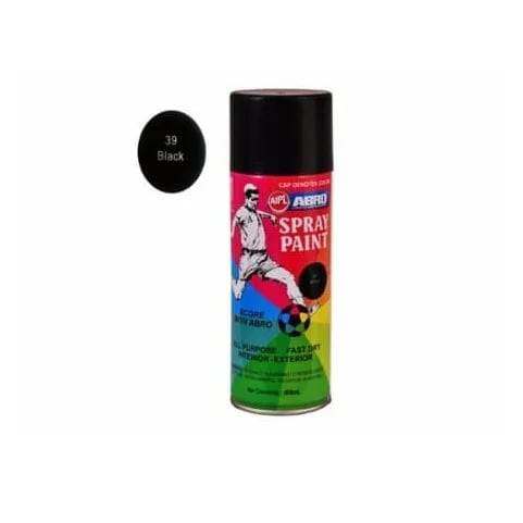 Abro Spray Paint - Black - 400ml