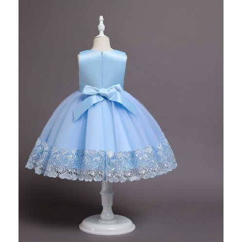 Girls Party Dress- Blue