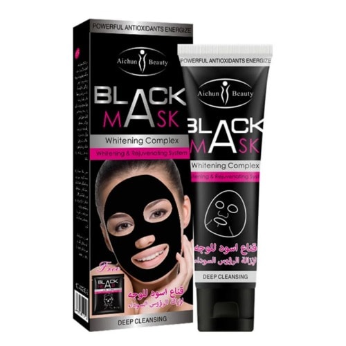 Black Facial Whitening Complex Mask + Free Black Head-120ml