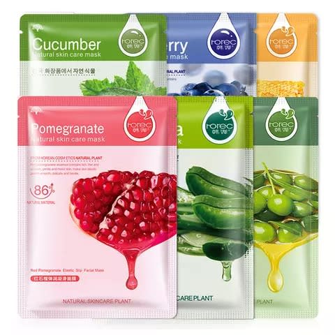 Beauty Face Mask - 6 Pieces - 30g
