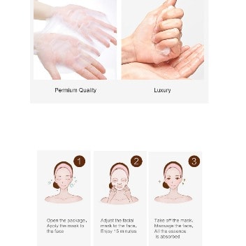 Beauty Face Mask - 6 Pieces - 30g