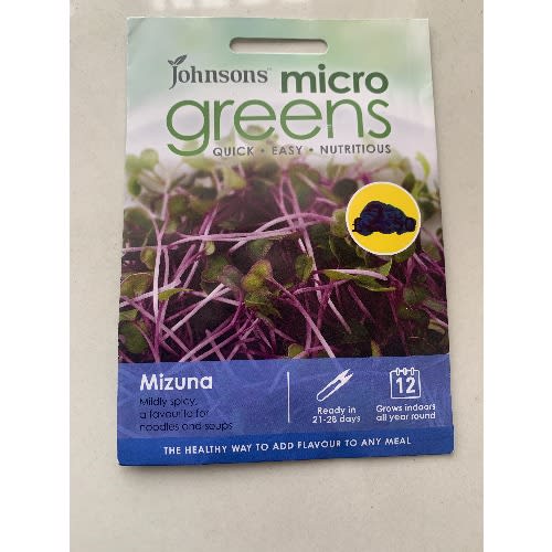 Micro Greens - Mizuna Red - 1500seeds