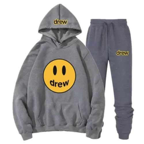 Drew Print Hoodie And Jogger