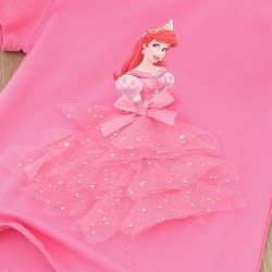 AWW - Studded - 3d Ariel -  Girl Top - Pink