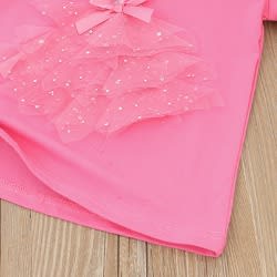 AWW - Studded - 3d Ariel -  Girl Top - Pink