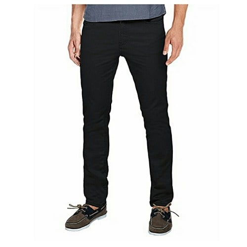 Men Pencil Jean Trouser -black