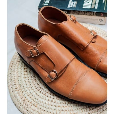 Double Monkstrap - Brown