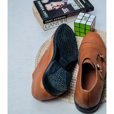 Double Monkstrap - Brown