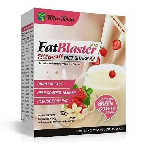 Fat Blaster Diet Shake - Strawberry Flavour - 250g