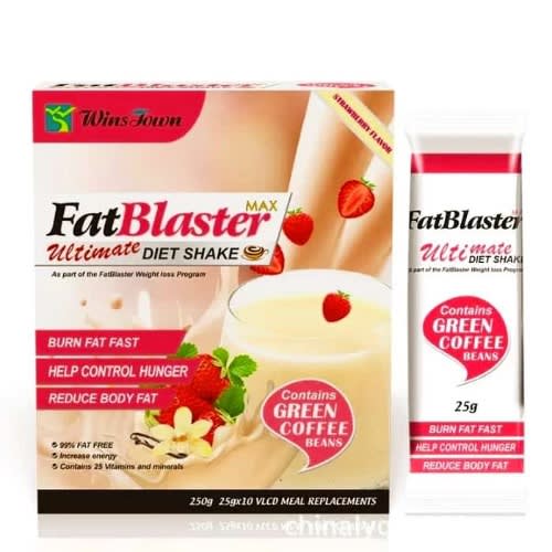 Fat Blaster Diet Shake - Strawberry Flavour - 250g