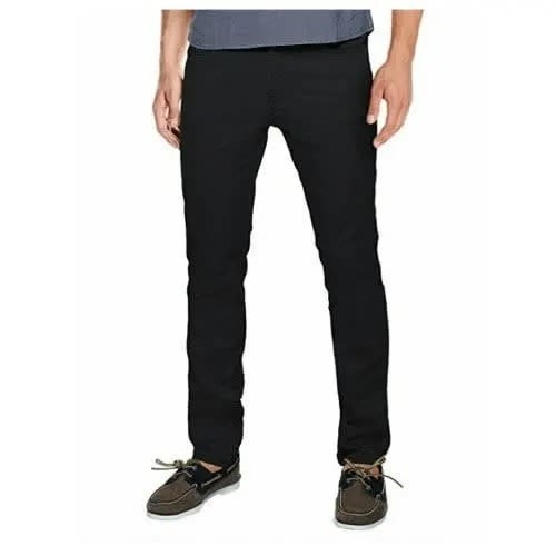 2 In 1 Men's Chino Trousers - Black/brown