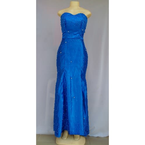 Royal Blue Luxury Women's Dinner/evening Gown - Size 12