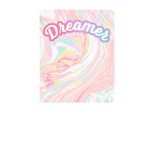 Girls Dreamer Rainbow Splash Snug Fit Cotton Sleepwear