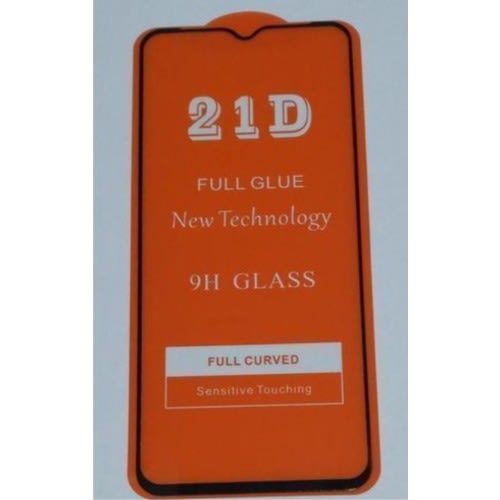 Tampered Glass Screen Protector For Tecno Pop5 - Black