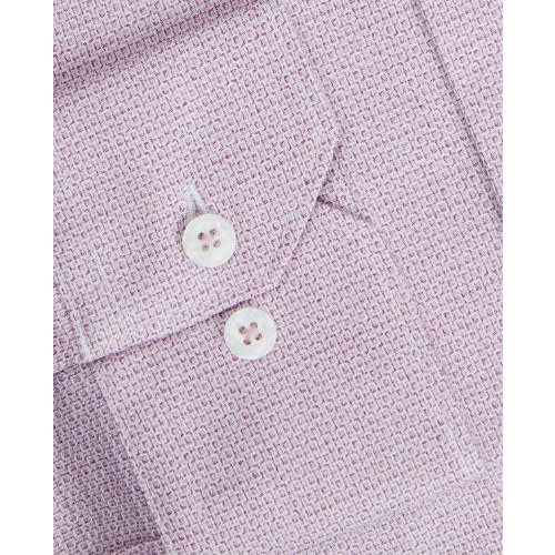 Textured Berry Single Cuff Shirt