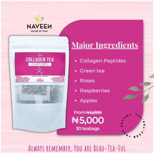 Organic Collagen Tea - 30 Teabags