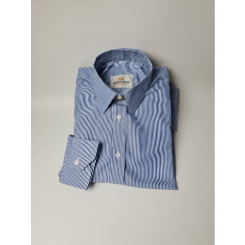 Blue Stripped Long Sleeve Shirts