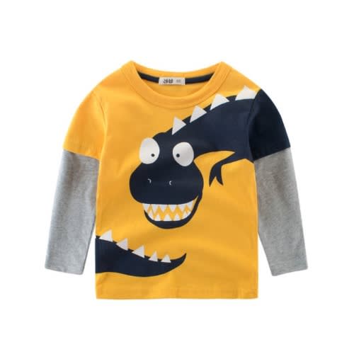 Boy's Cute Longsleeve T Shirt