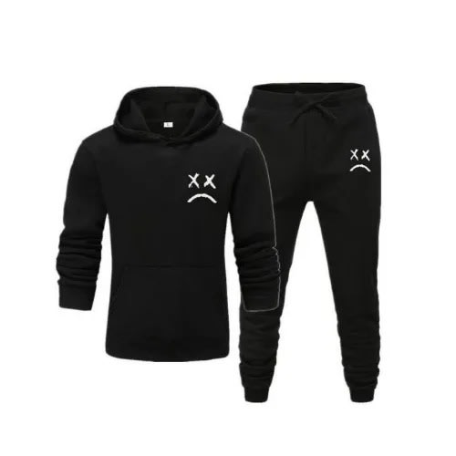 Hoodie And Joggers - Black