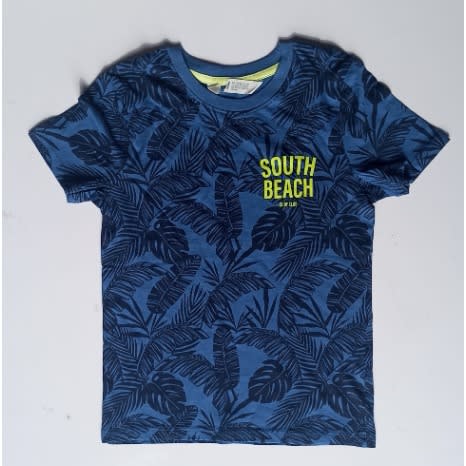 Boys Beach Print Top