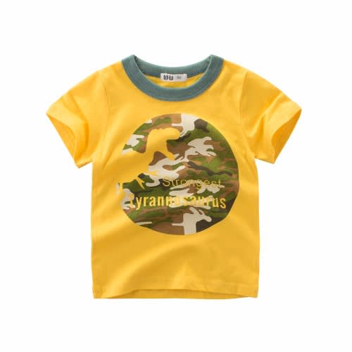 Children's Short-sleeve T-shirts For Boys - Tyrannosaurus