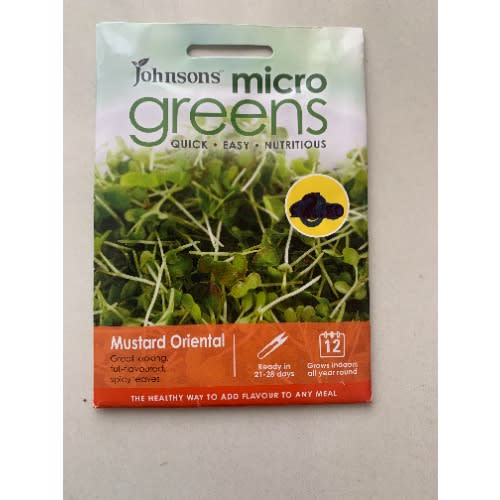 Micro Greens - Mustard Oriental - 1500seeds