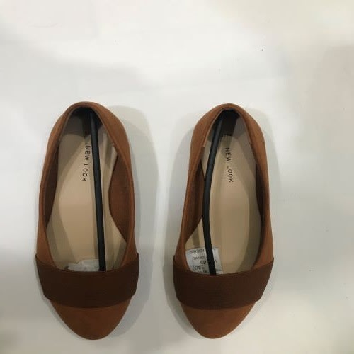Ladies Flat Shoes - Brown