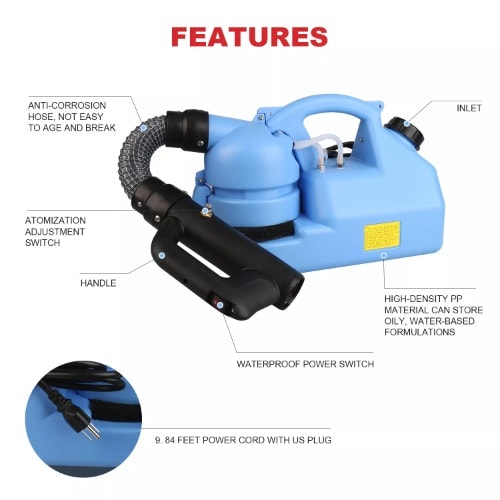 Electrostatic ULV Fogger - 7L