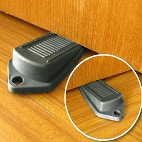 Plastic Door Stopper -5Pieces - Black