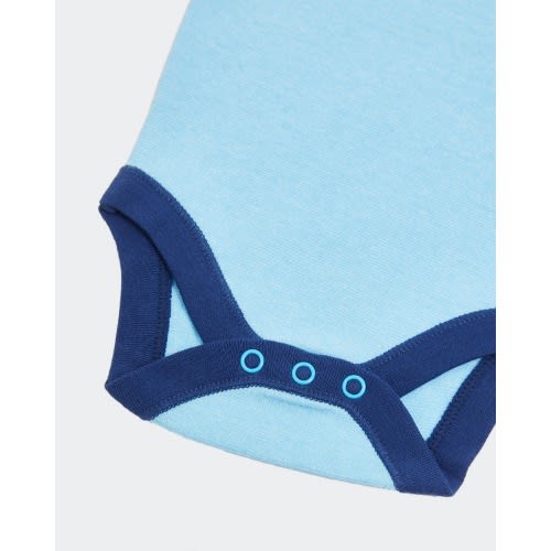 Blue Dino Bodysuit- Pack Of 5