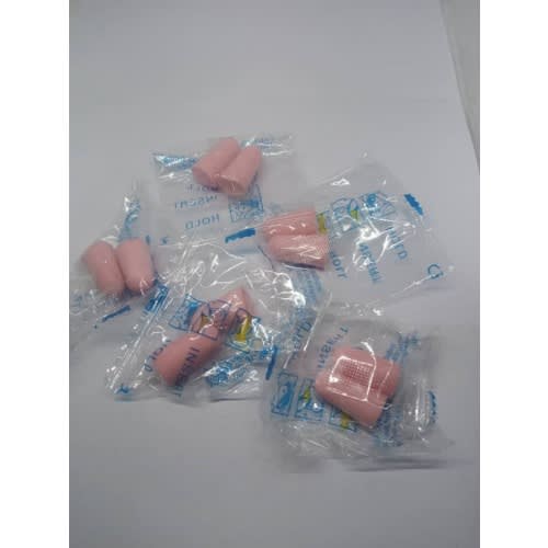 Comfort Noise Reduction Earplugs - Orange - 5pair