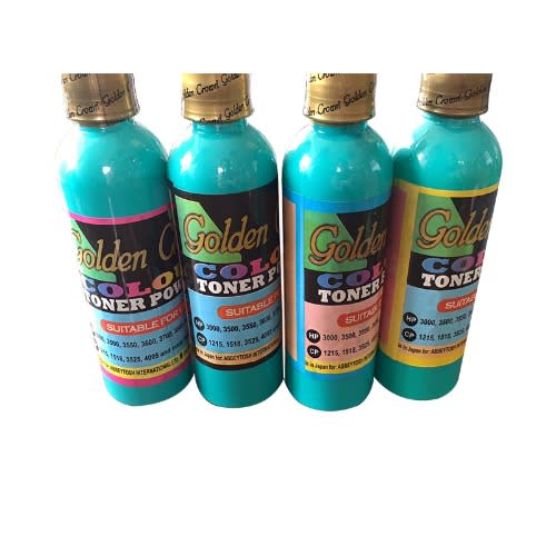 Laserjet Colour Toner - 100g - Yellow, Magenta, Cyan Black