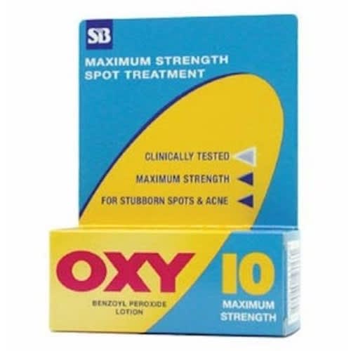 Oxy 10 Benzoyl Peroxide Lotion Fr Spot & Acne Treatment 30ml